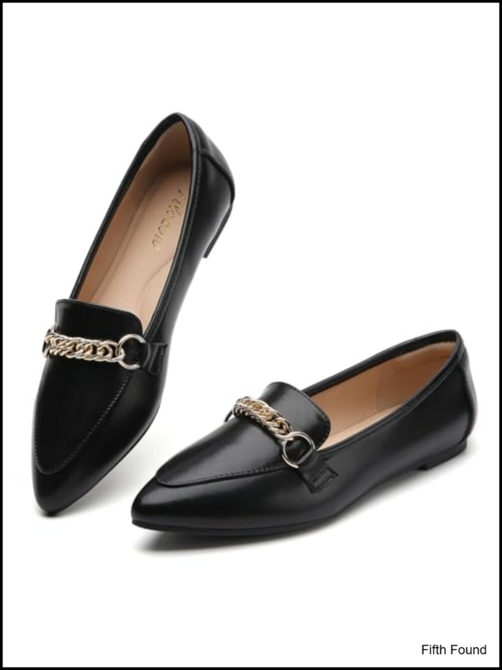 Pointed Toe Flats Women Slip On Loafers Dress Shoes for Work